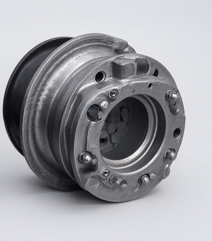 Equipment surface after laser cleaning — contamination removed