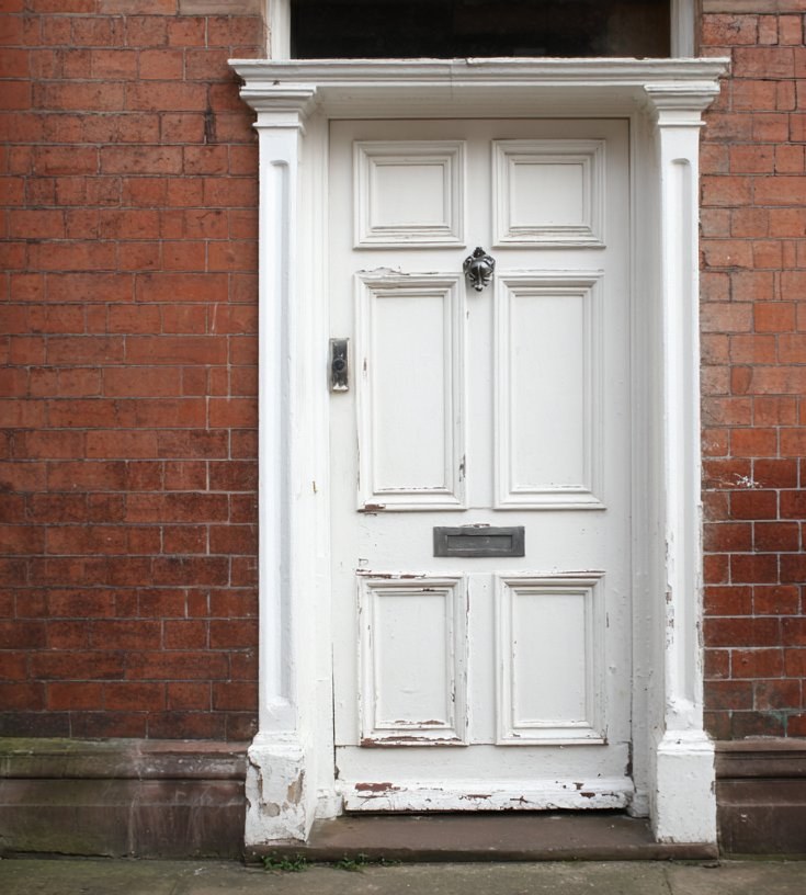 Surface before laser paint removal